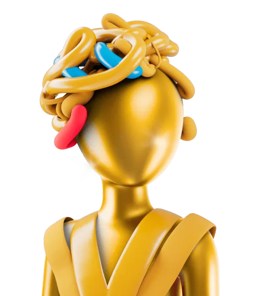 Gold Zerion DNA character